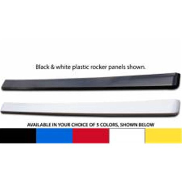 Five Star Mfg Fivestar 000-5501A-R Aluminum Contoured Rocker Panel - Red FIV000-5501A-R - main